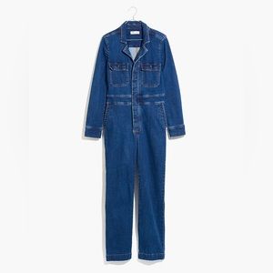 Madewell denim jumpsuit